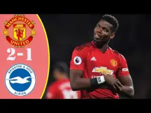 Manchester United vs Brighton 2-1 EPL Highlights & Goals HD 1/19/2019